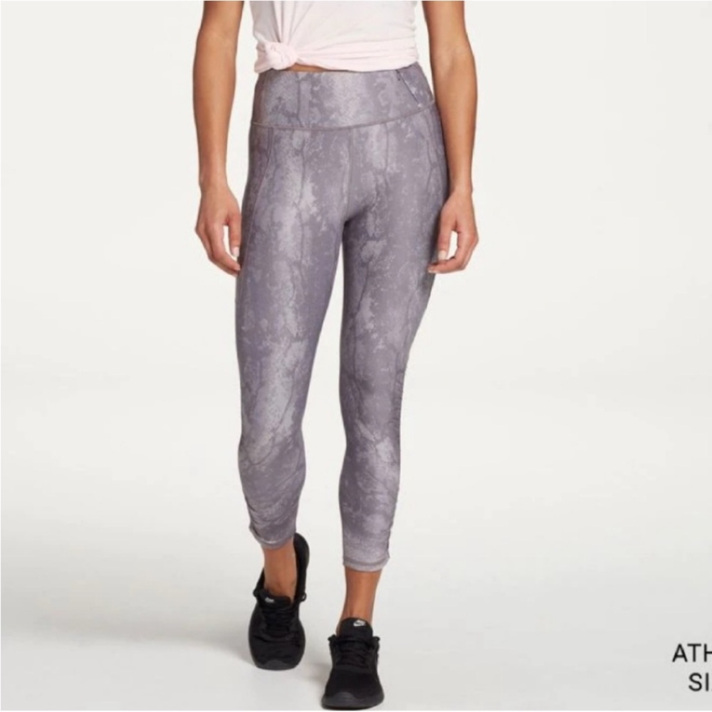 Calia by Carrie Underwood  Gray/ Purple  Patterned Leggings